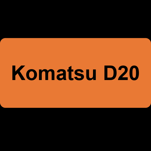 Komatsu D20